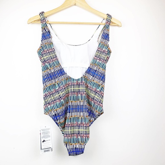 Athleta Prismatic Surge Short One-Piece Swimwear S - Picture 7 of 10